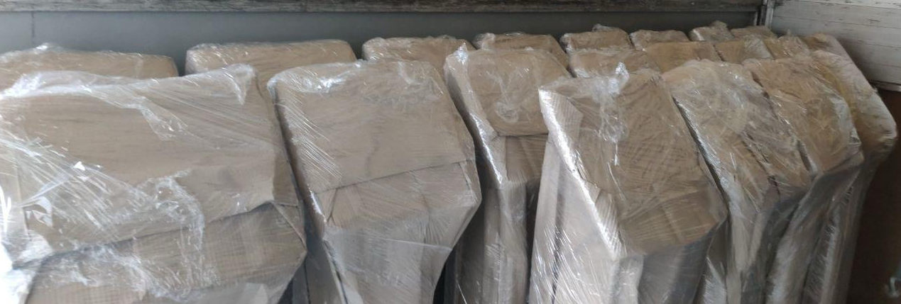 Finished QSolutions terminals packed for shipping to the customer